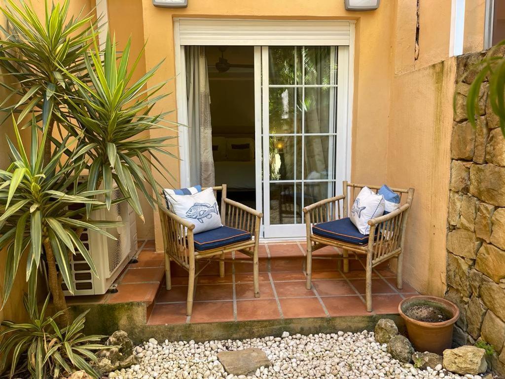 Appartamento Marbella Playa Residencial Con Piscina Esterno foto