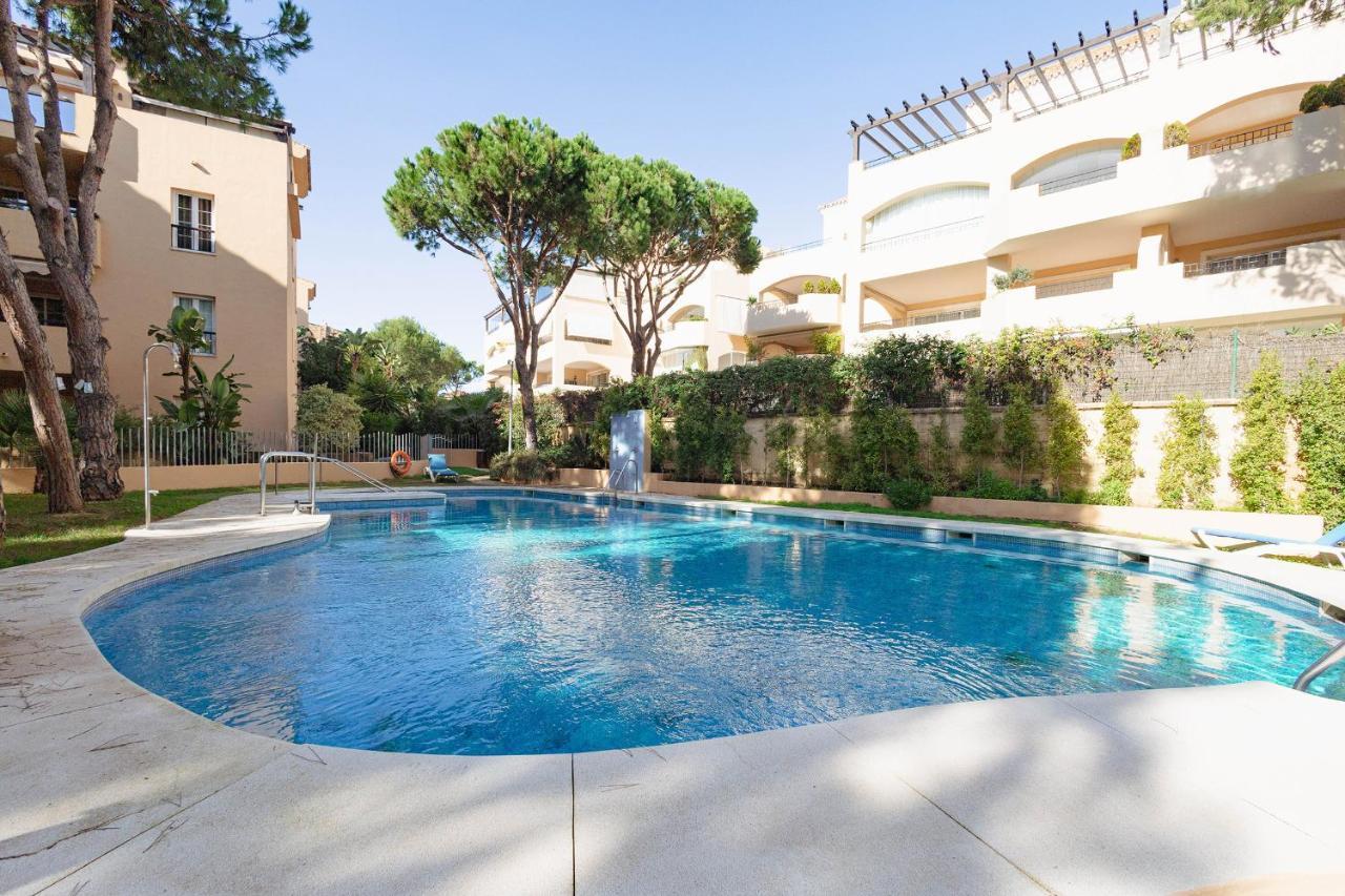 Appartamento Marbella Playa Residencial Con Piscina Esterno foto