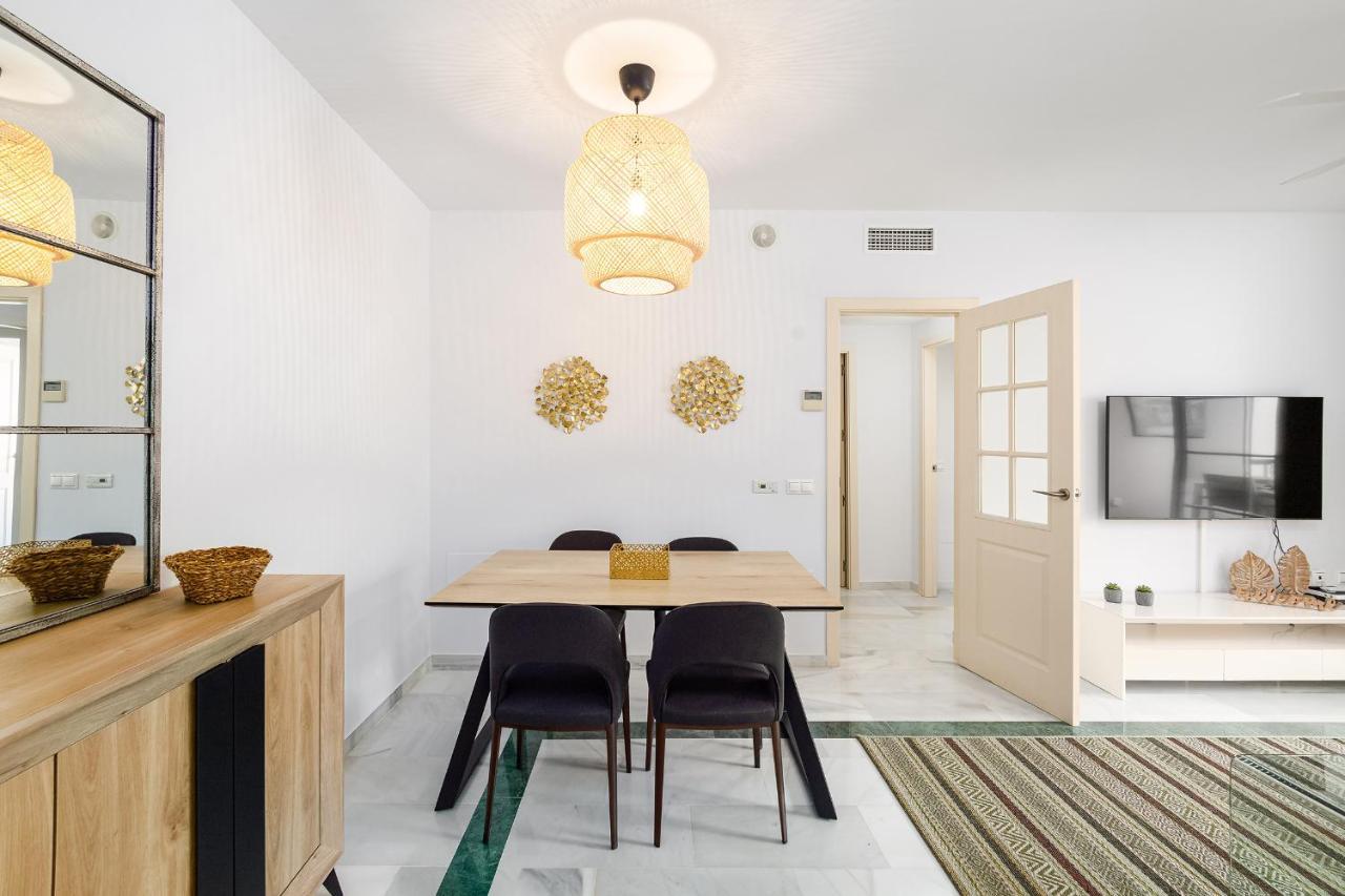 Appartamento Marbella Playa Residencial Con Piscina Esterno foto