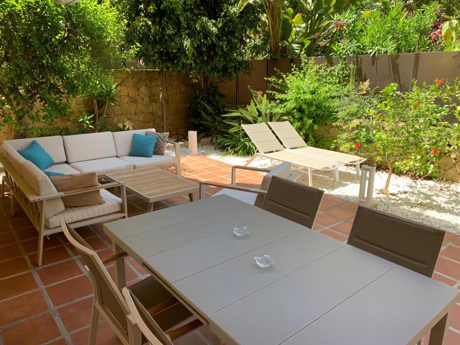 Appartamento Marbella Playa Residencial Con Piscina Esterno foto